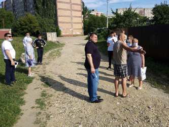 Вячеслав Тарасов провел очередную рабочую встречу с жителями Ленинского района